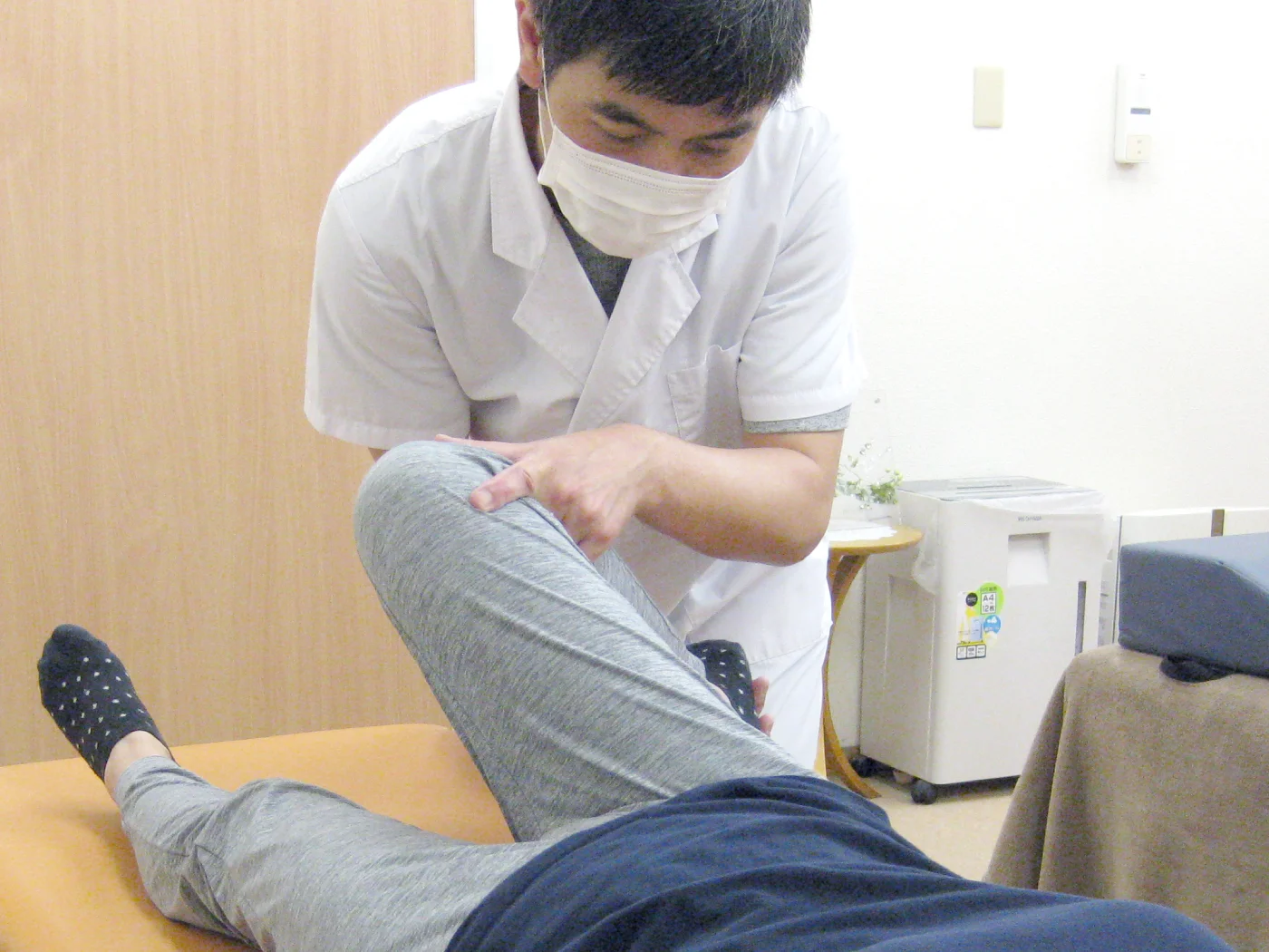 産後の骨盤矯正の画像