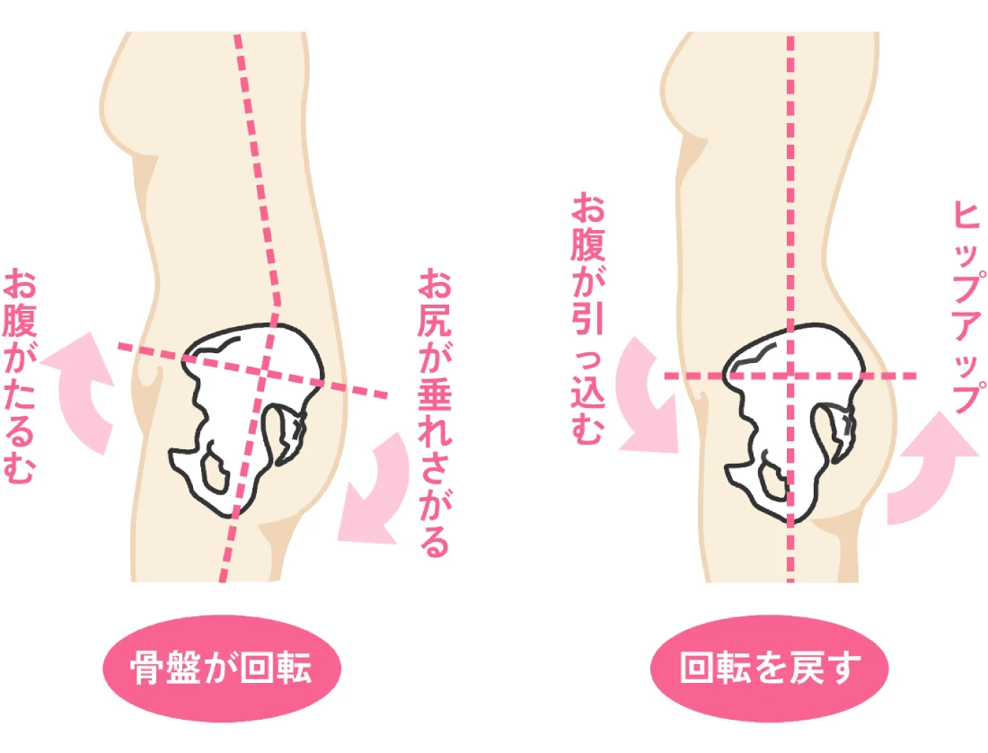 スタイルの比較イラスト
