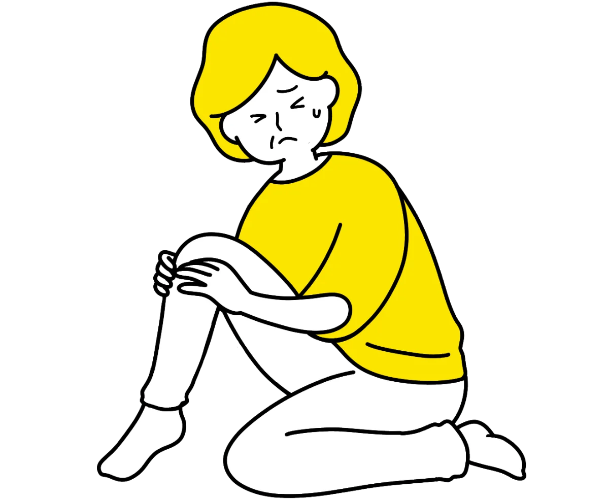 膝痛整体のイメージ